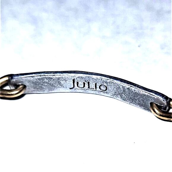 Julio "Love" Wire Bangle Bracelet - Picture 2 of 8